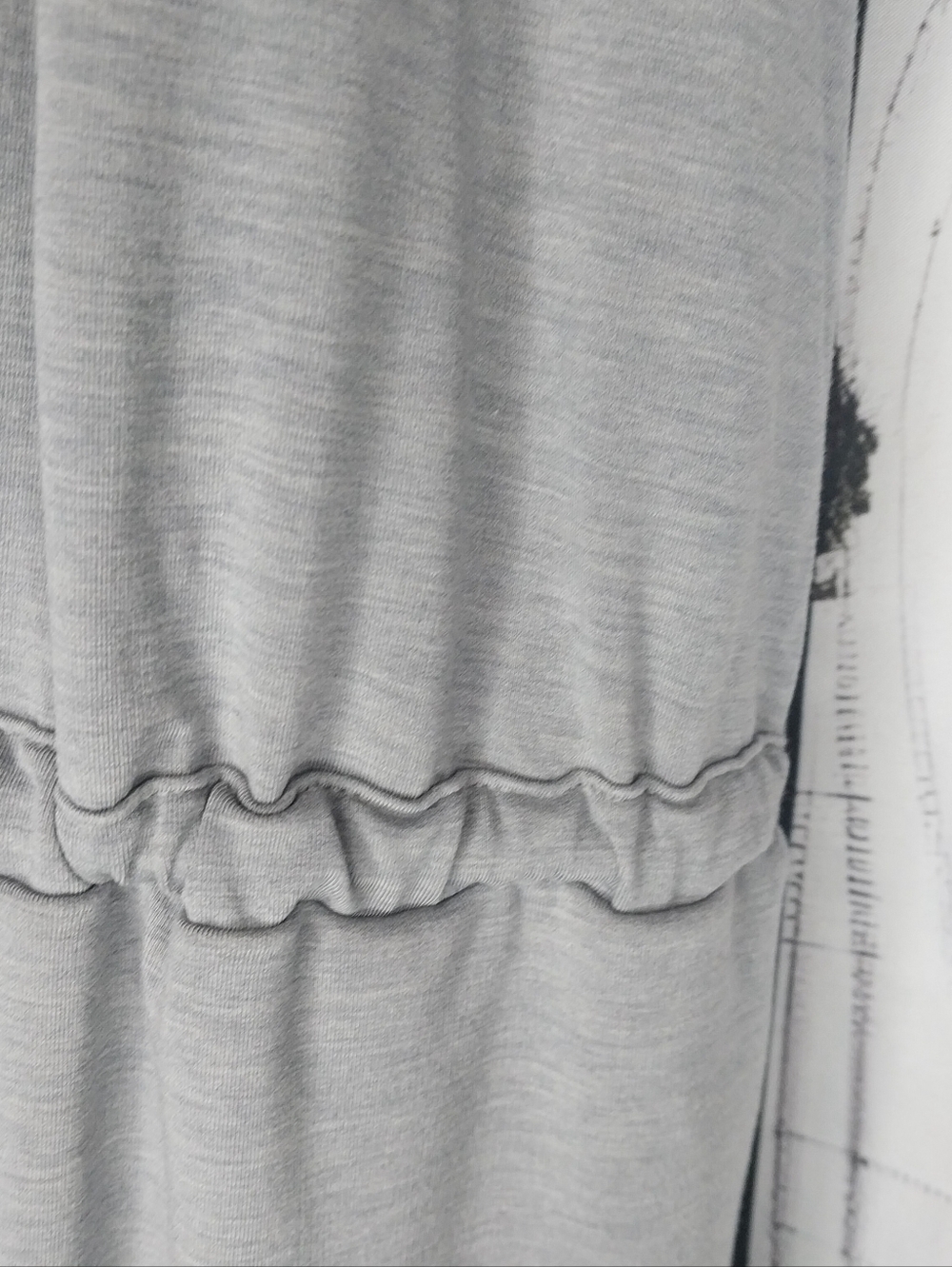 FLX Travel Sleeveless Stretchy Drawstring Jumpsuit - Gray - Picture 4 of 14